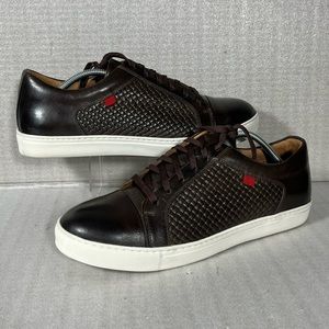 Marc Joseph New York Men's King Street Leather Fashion Sneaker Size 11.5